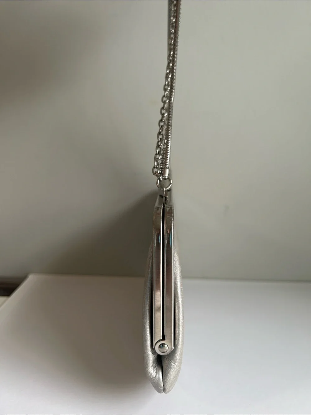 HOBO International Hayward Clutch in Silver